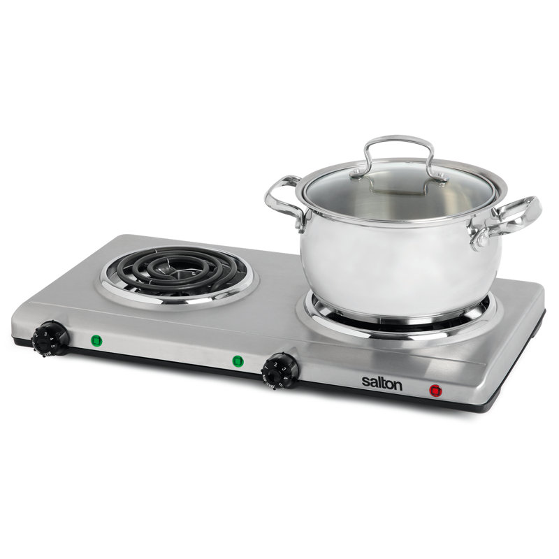 Salton Electric Double Burner & Reviews Wayfair